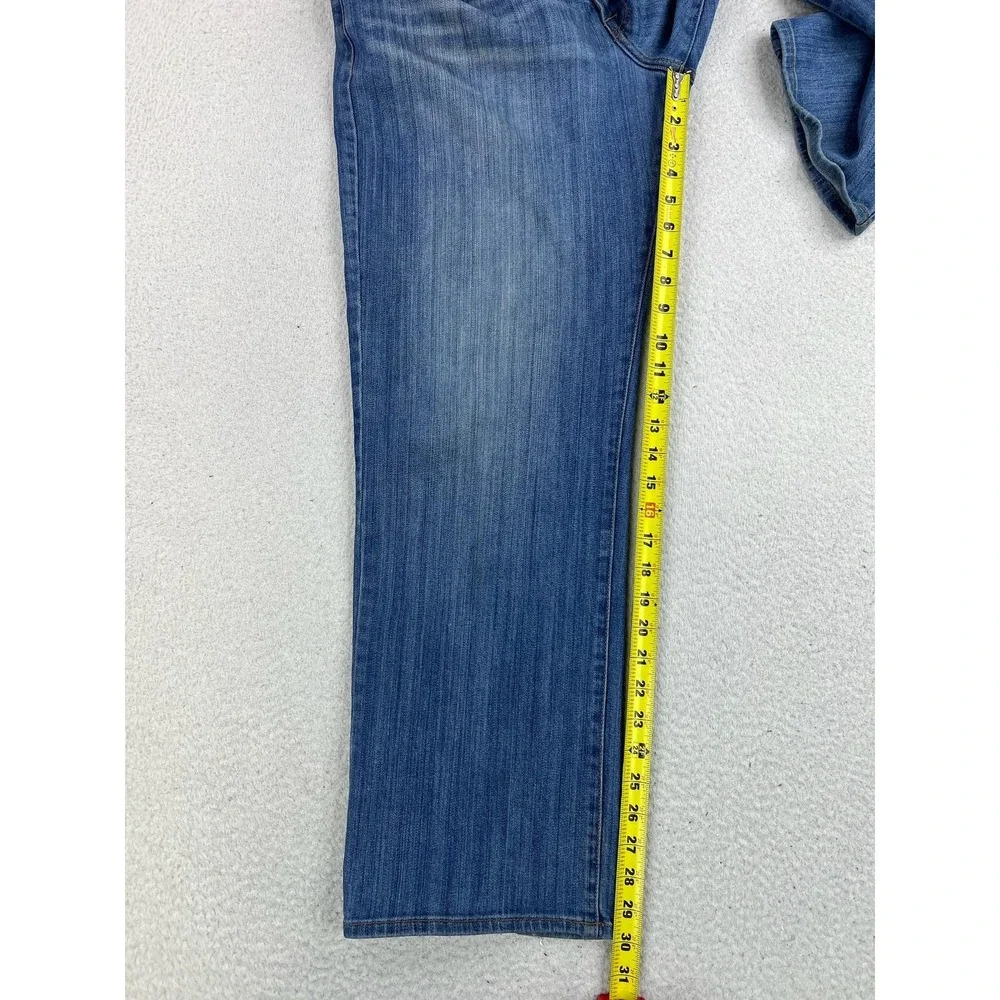 Lucky Brand 361 Vintage Straight Jeans Mens 34x30 Blue Med Wash Denim Pants
